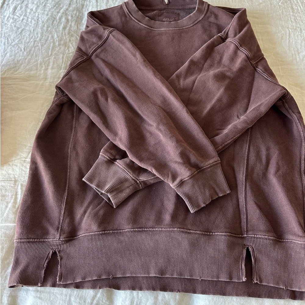 Women’s Chocolate/Mauve Sweater